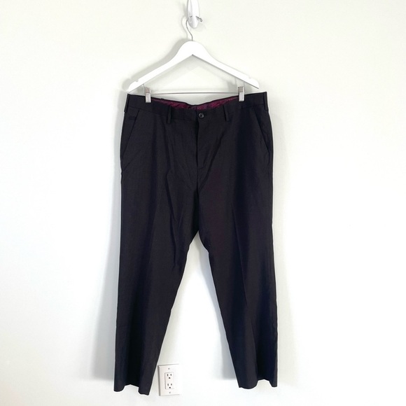 English Laundry Knightsbridge Black Dress Pants - Picture 1 of 8